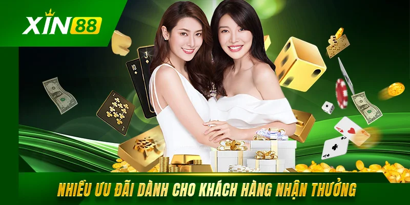 Nhiều ưu đãi dành cho khách hàng nhận thưởng