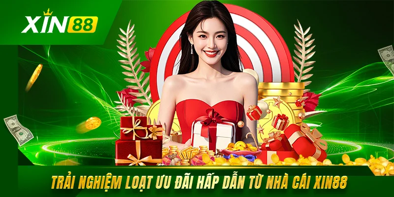 Khuyến Mãi Xin88 - Cập Nhật Các Ưu Đãi Hot Nhất Năm 2025 Trải nghiệm loạt ưu đãi hấp dẫn từ nhà cái Xin88 uy tín